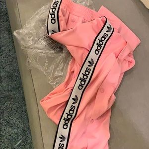 Adidas Originals Light Pink Snap Pants